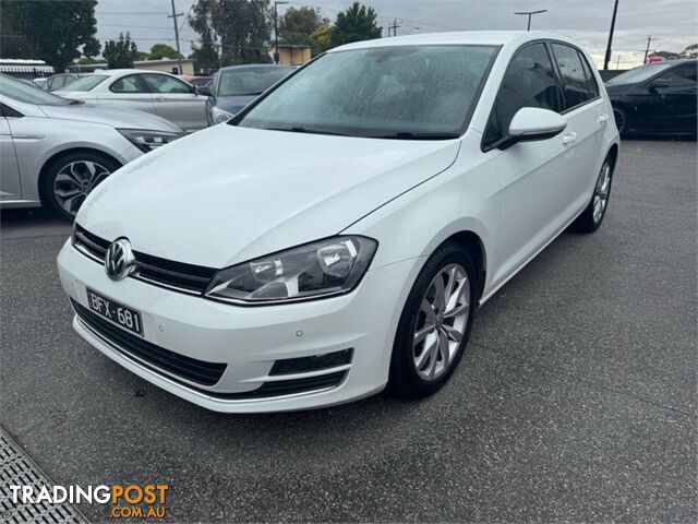 2013 VOLKSWAGEN GOLF 110TDIHIGHLINE VII HATCHBACK