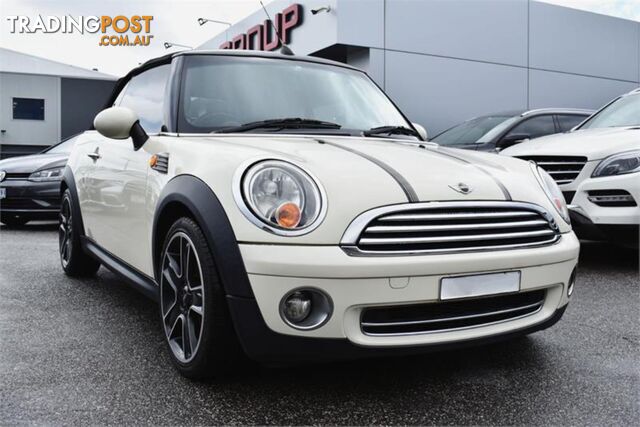 2009 MINI CABRIO COOPER R57MY09 CONVERTIBLE