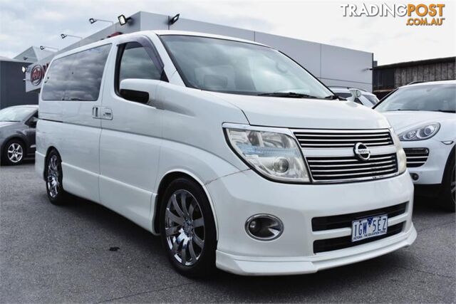 2008 NISSAN ELGRAND HIGHWAYSTAR E51 WAGON