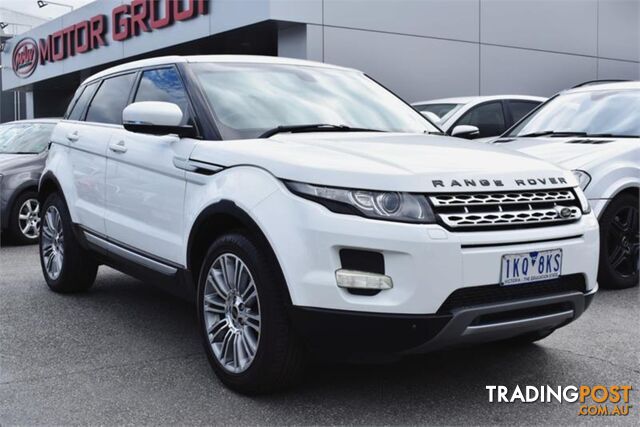 2012 LANDROVER RANGEROVEREVOQUE SI4PRESTIGE L53812MY WAGON