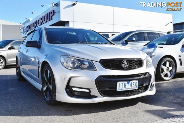 2016 HOLDEN COMMODORE SV6BLACK VFIIMY16 SEDAN