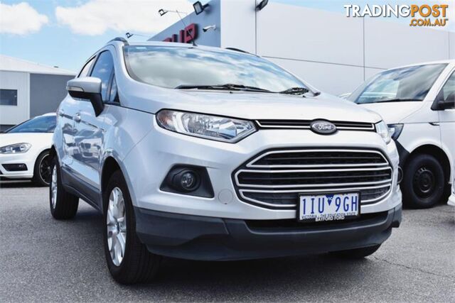 2016 FORD ECOSPORT TREND BK WAGON