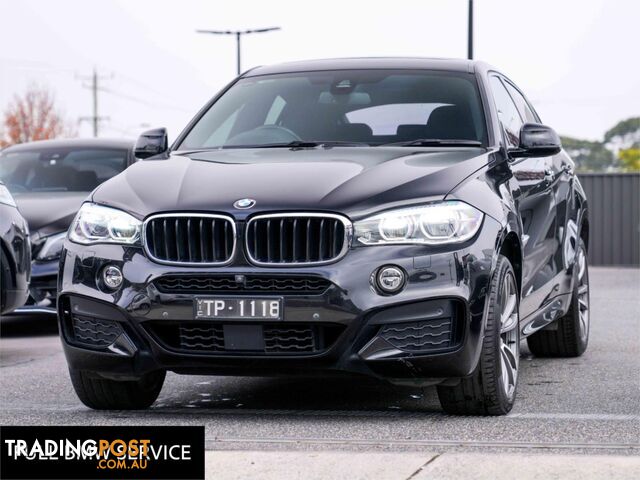 2019 BMW X6 XDRIVE30D F16 WAGON