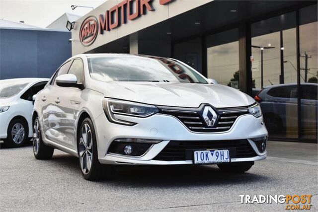 2018 RENAULT MEGANE INTENS LFF SEDAN