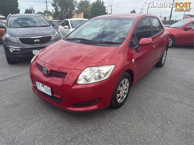 2008 TOYOTA COROLLA ASCENT ZRE152R HATCHBACK