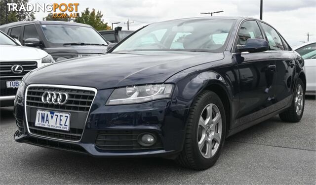 2009 AUDI A4  B88KMY10 SEDAN