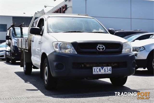 2009 TOYOTA HILUX WORKMATE TGN16RMY09 CAB CHASSIS