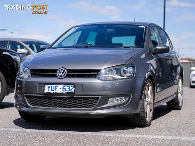 2011 VOLKSWAGEN POLO 77TSICOMFORTLINE 6RMY11 HATCHBACK