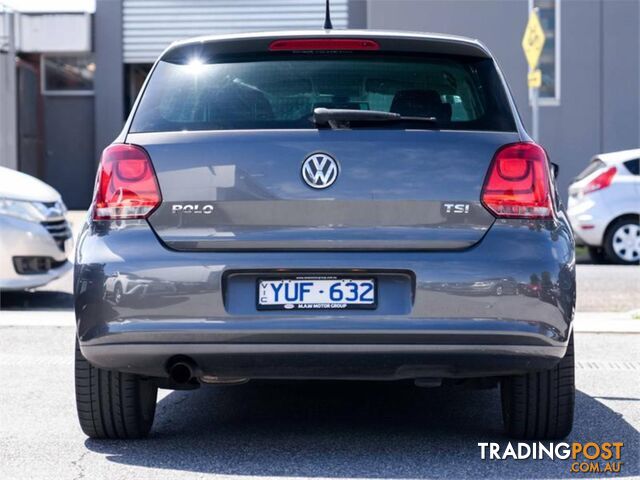 2011 VOLKSWAGEN POLO 77TSICOMFORTLINE 6RMY11 HATCHBACK