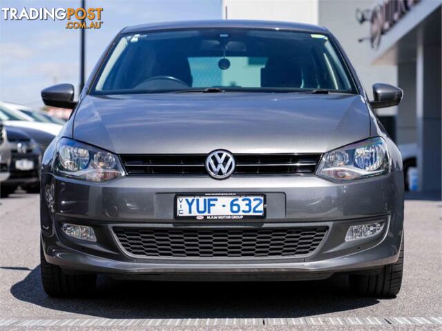 2011 VOLKSWAGEN POLO 77TSICOMFORTLINE 6RMY11 HATCHBACK