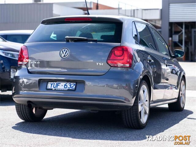 2011 VOLKSWAGEN POLO 77TSICOMFORTLINE 6RMY11 HATCHBACK