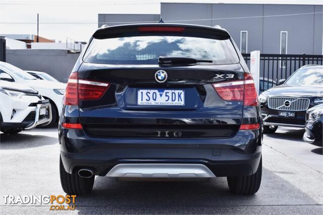 2017 BMW X3 XDRIVE20I F25LCI WAGON