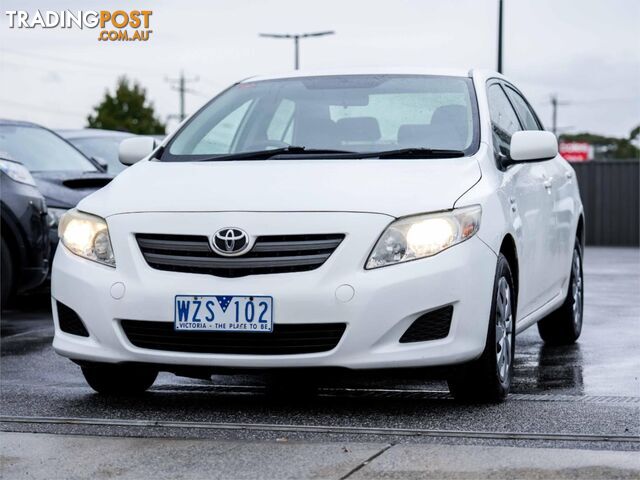 2009 TOYOTA COROLLA ASCENT ZRE152R SEDAN