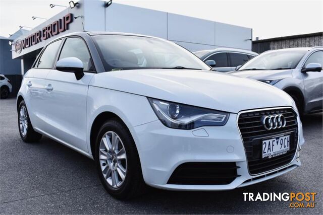 2013 AUDI A1 ATTRACTION 8XMY13 HATCHBACK