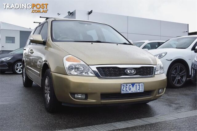 2010 KIA CARNIVAL EXE VQMY10 WAGON