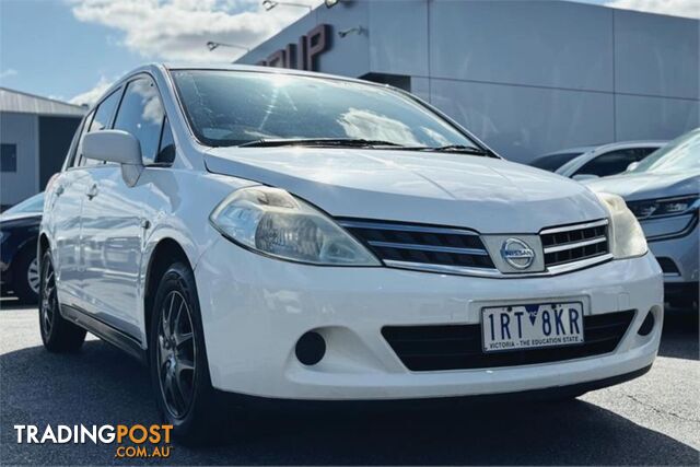 2012 NISSAN TIIDA ST C11S3 HATCHBACK