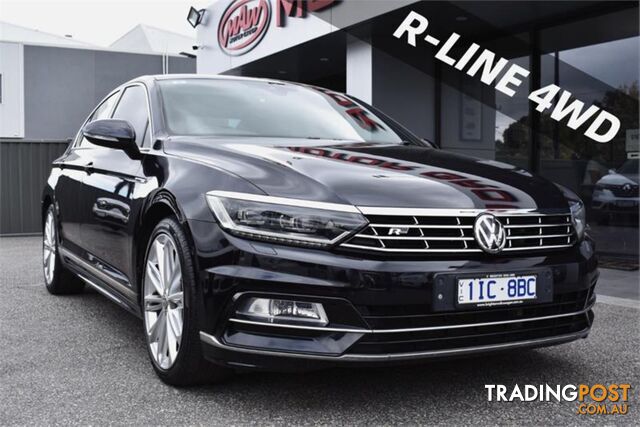 2017 VOLKSWAGEN PASSAT 206TSIR-LINE 3C(B8)MY17 SEDAN