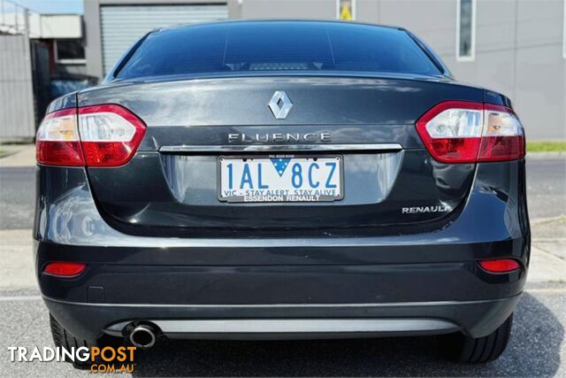 2012 RENAULT FLUENCE DYNAMIQUE L38MY12 SEDAN