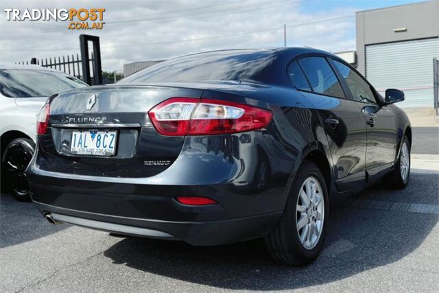 2012 RENAULT FLUENCE DYNAMIQUE L38MY12 SEDAN