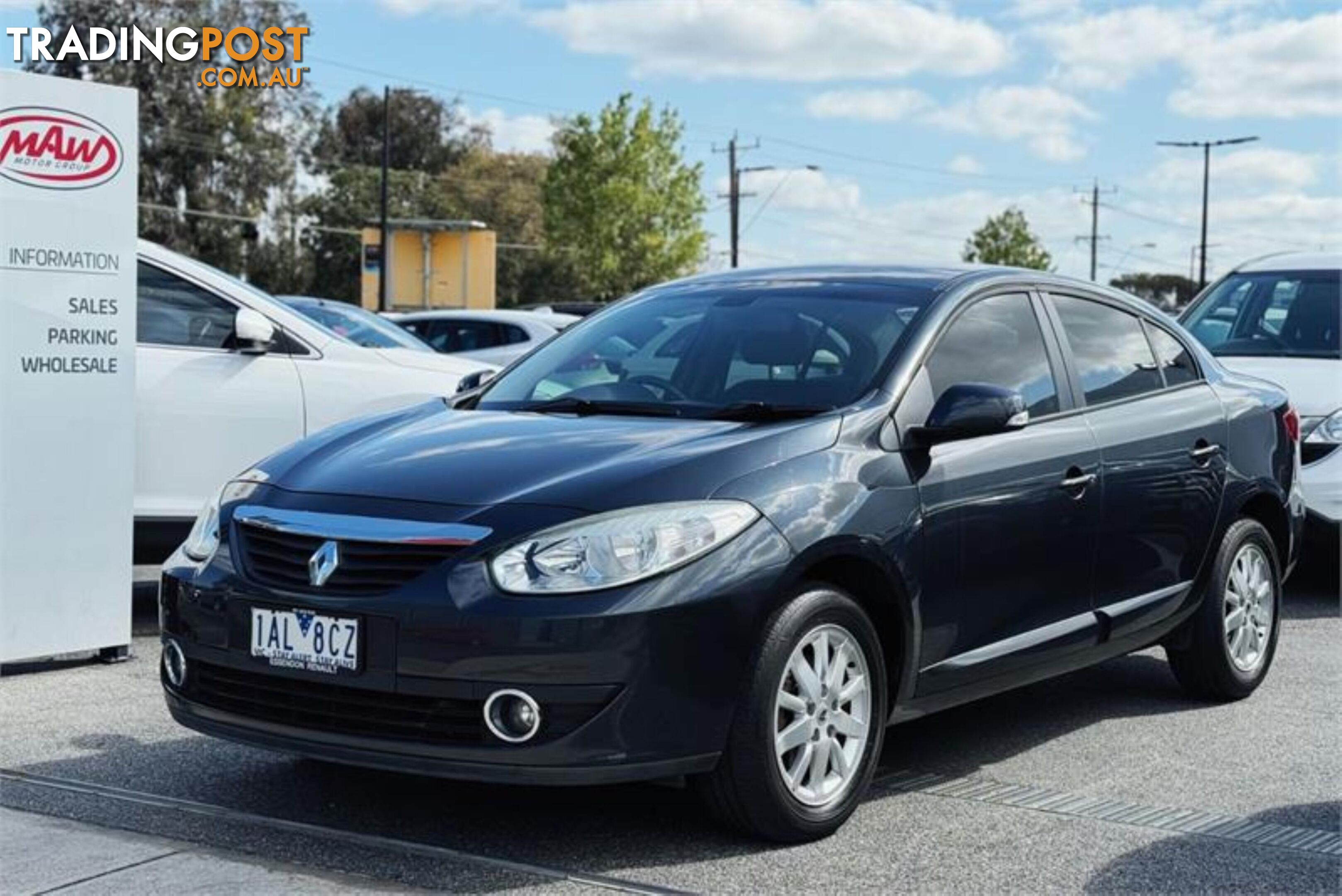 2012 RENAULT FLUENCE DYNAMIQUE L38MY12 SEDAN