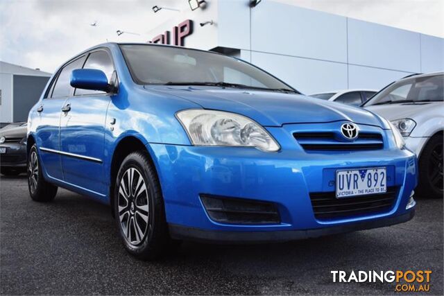 2007 TOYOTA COROLLA ASCENT ZZE122R5Y HATCHBACK