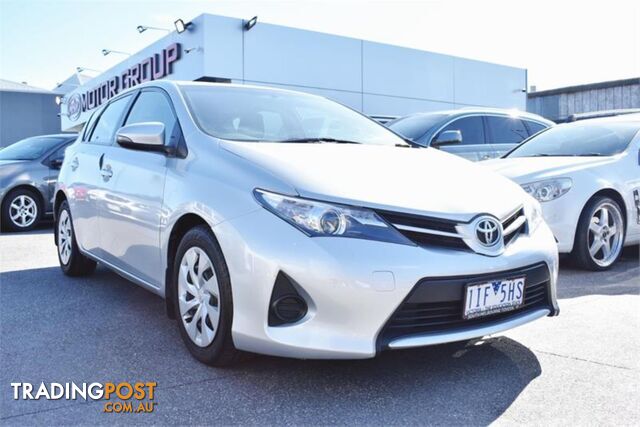 2014 TOYOTA COROLLA ASCENT ZRE182R HATCHBACK