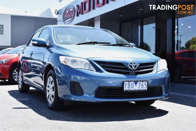 2010 TOYOTA COROLLA ASCENT ZRE152RMY10 SEDAN