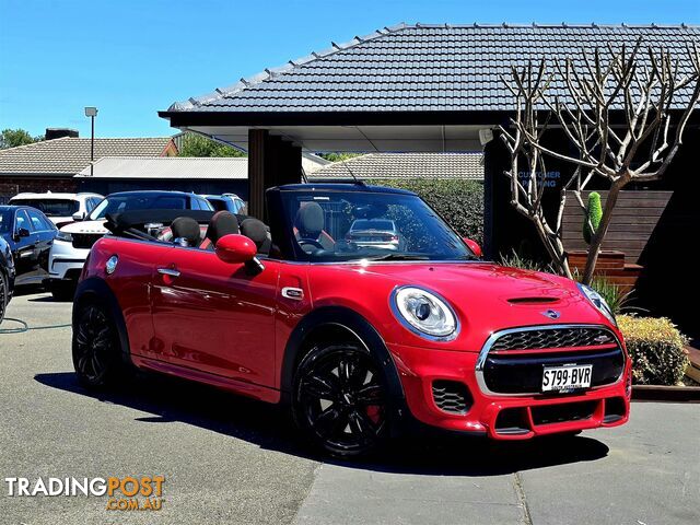 2018 MINI CONVERTIBLE JOHN COOPER WORKS