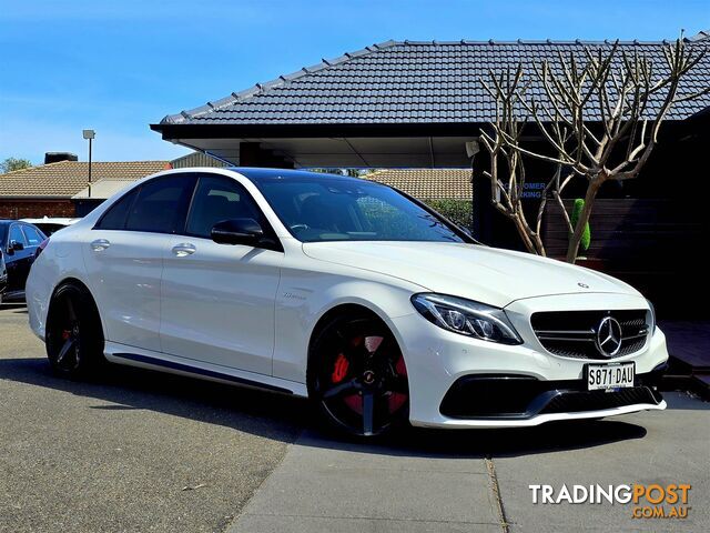 2017 MERCEDES-BENZ C-CLASS C63 AMG S