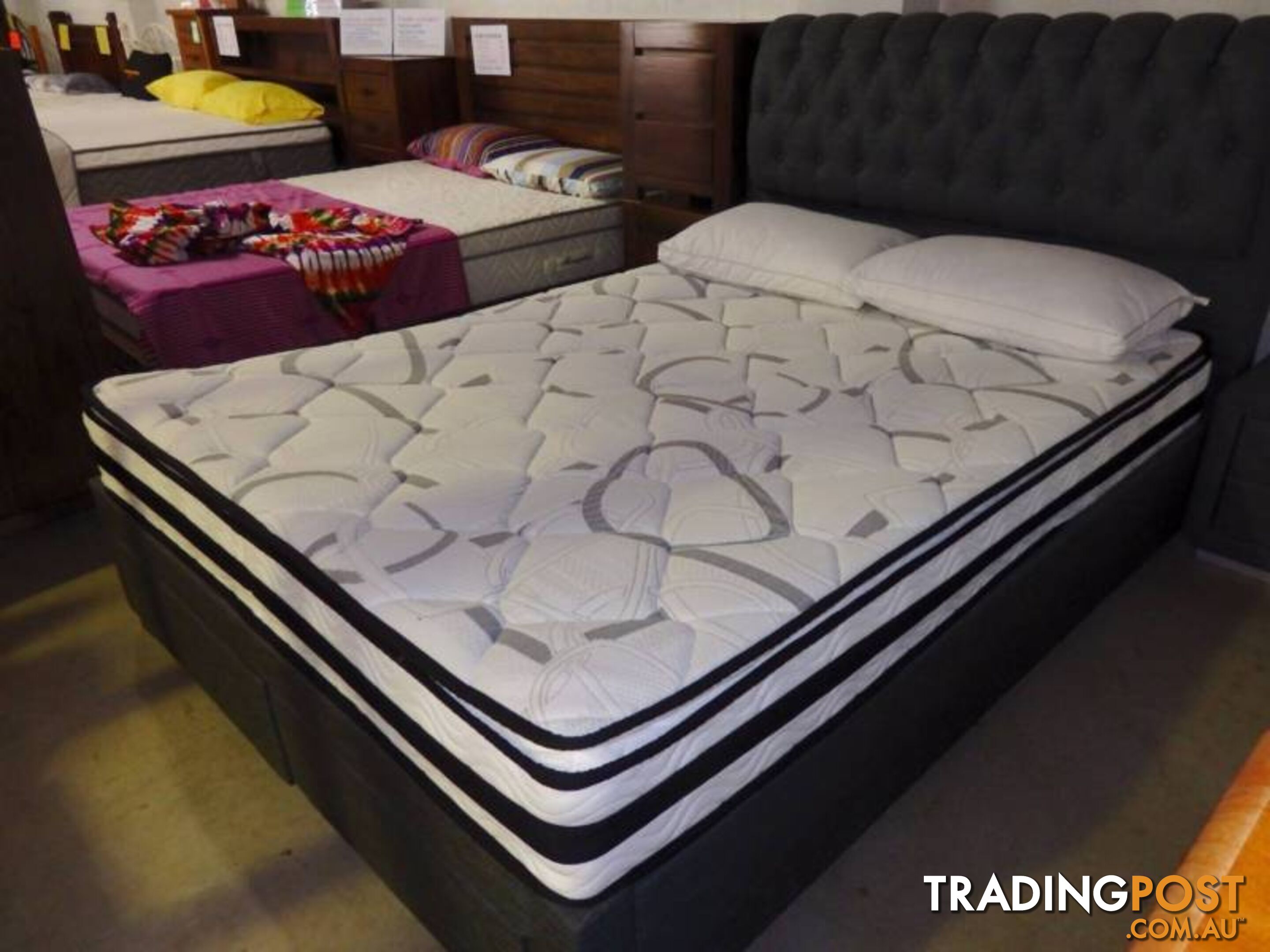 NEW Mattress Queen Gel Pillow Top $349. RENT KEEP OPTION.