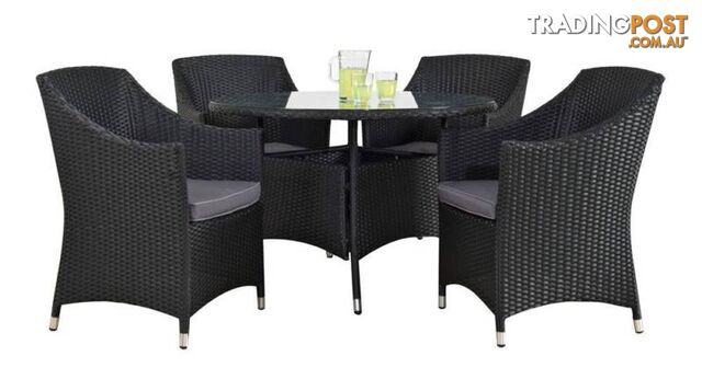 New Outdoor Dining Suite Wicker 5 Piece $1499.Rental Option - photo 2 of 2