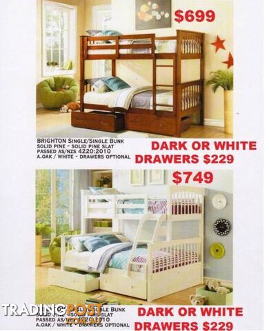 New Furniture, Bedding and Electrical Warehouse Direct $50% OFF