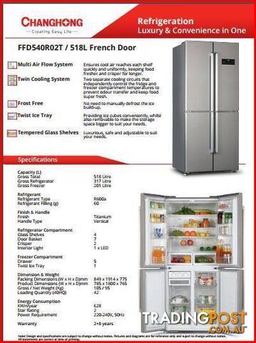 FRIDGES, FREEZERS, TV'S. ALL New In Boxes. Warranty. SAVE 30% OFF