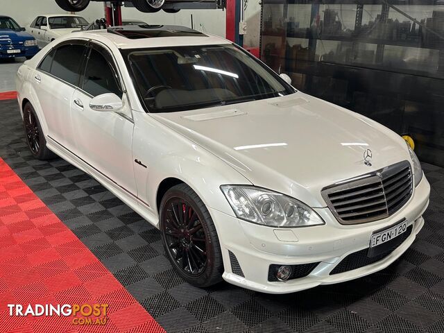 2008 MERCEDES-BENZ S63 AMG 221 07 UPGRADE 4D SEDAN