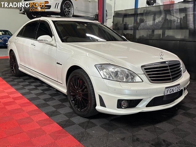 2008 MERCEDES-BENZ S63 AMG 221 07 UPGRADE 4D SEDAN