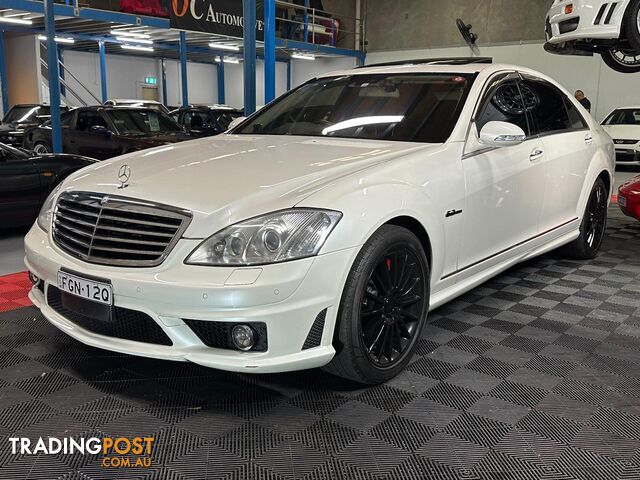 2008 MERCEDES-BENZ S63 AMG 221 07 UPGRADE 4D SEDAN