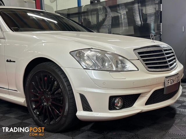 2008 MERCEDES-BENZ S63 AMG 221 07 UPGRADE 4D SEDAN