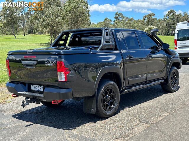 2018 TOYOTA HILUX RUGGED X (4x4) GUN126R DUAL CAB UTILITY