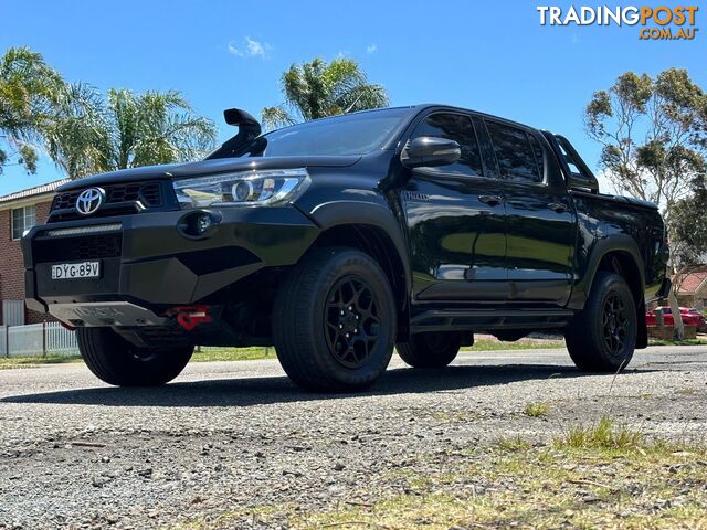 2018 TOYOTA HILUX RUGGED X (4x4) GUN126R DUAL CAB UTILITY