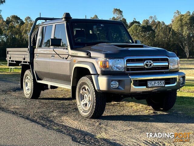 2021 TOYOTA LANDCRUISER 70 SERIES GXL VDJ79R DOUBLE C CHAS