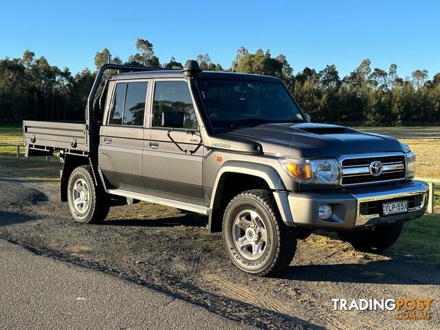 2021 TOYOTA LANDCRUISER 70 SERIES GXL VDJ79R DOUBLE C CHAS
