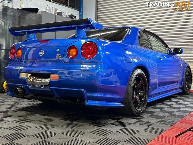 2001 NISSAN SKYLINE GT-R V-Spec II BNR34 Coupe