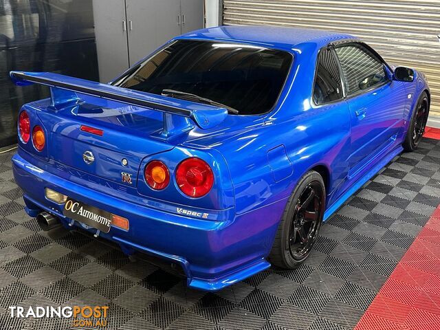 2001 NISSAN SKYLINE GT-R V-Spec II BNR34 Coupe