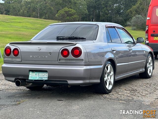 1999 NISSAN SKYLINE GT-T R34 4D SEDAN