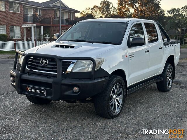 2014 TOYOTA HILUX SR (4x4) KUN26R MY14 DUAL CAB P/UP