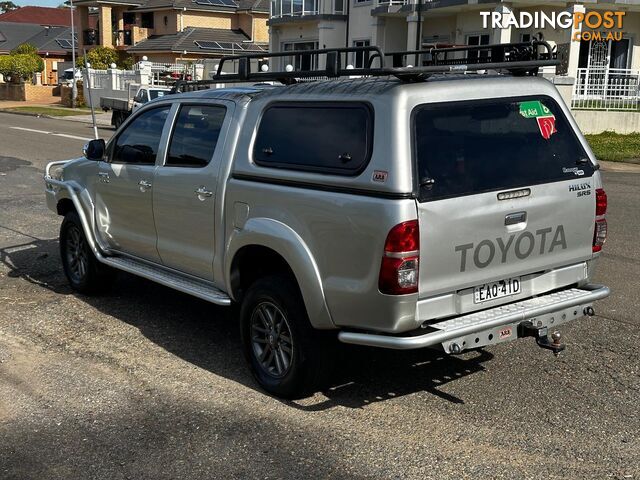 2012 TOYOTA HILUX SR5 (4x4) KUN26R MY12 DUAL CAB P/UP