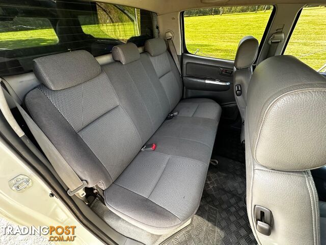 2012 TOYOTA HILUX SR5 (4x4) KUN26R MY12 DUAL CAB P/UP