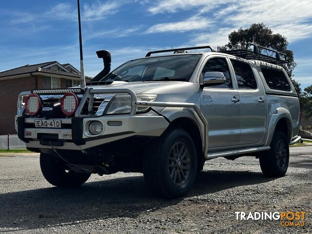 2012 TOYOTA HILUX SR5 (4x4) KUN26R MY12 DUAL CAB P/UP