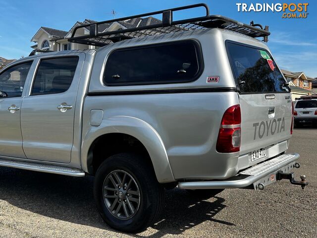 2012 TOYOTA HILUX SR5 (4x4) KUN26R MY12 DUAL CAB P/UP