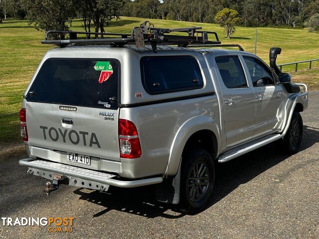 2012 TOYOTA HILUX SR5 (4x4) KUN26R MY12 DUAL CAB P/UP